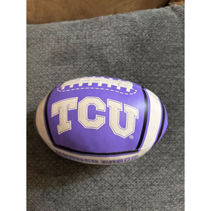 TCU Horned Frogs Collectible Soft Toy Football 6" Rawlings brand